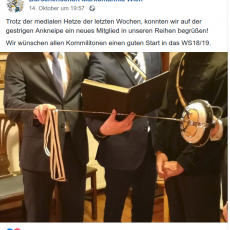 B! Markomannia Wien - neuer Fux, 2018